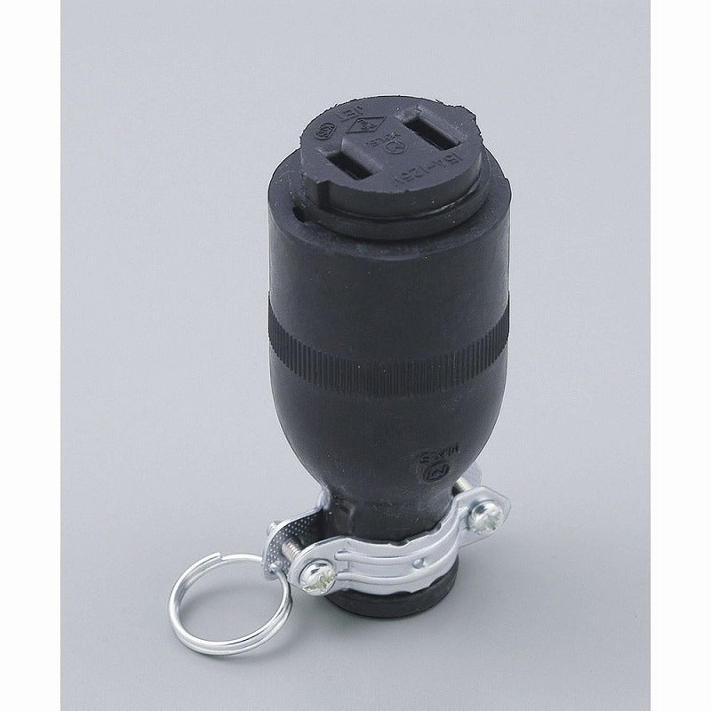 朝日電器（ELPA）　ゴムボディ 15A 125V　【品番：A-17H】