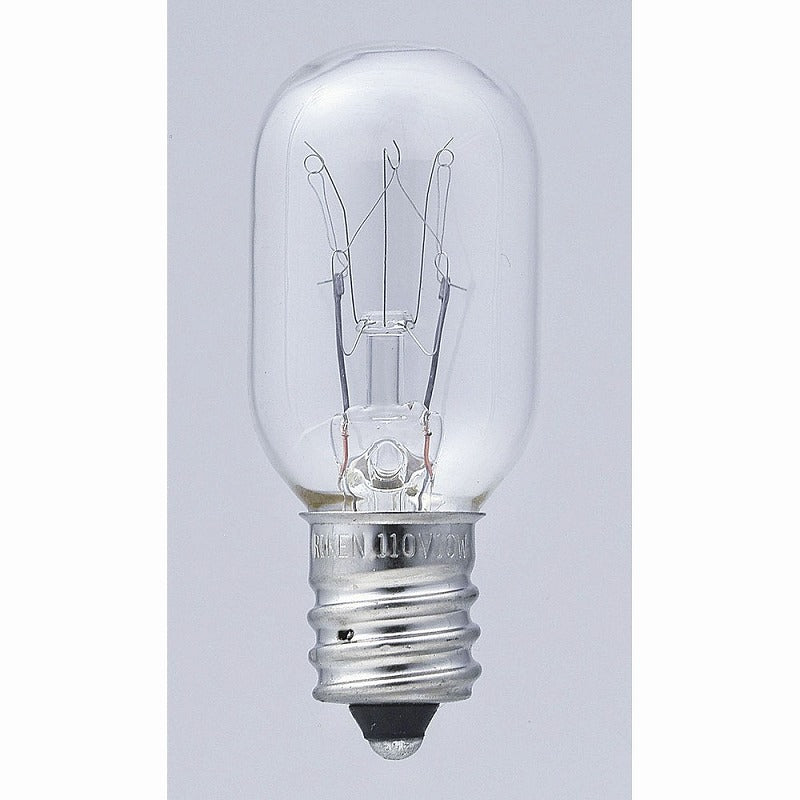 朝日電器（ELPA）　ナツメ球 10W E12　クリア　【品番：G-14H（C）】