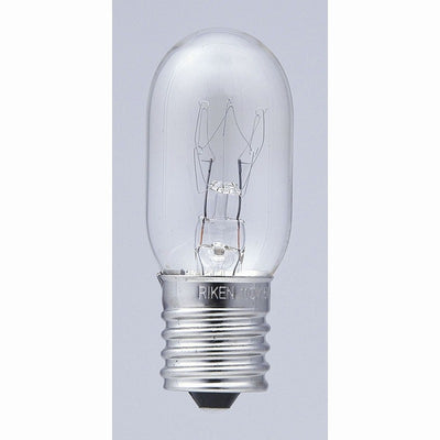 【在庫処分】朝日電器（ELPA）　冷蔵庫庫内灯 15W E17　クリア　【品番：G-25H（C）】