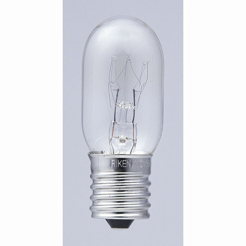 【在庫処分】朝日電器（ELPA）　冷蔵庫庫内灯 15W E17　クリア　【品番：G-25H（C）】