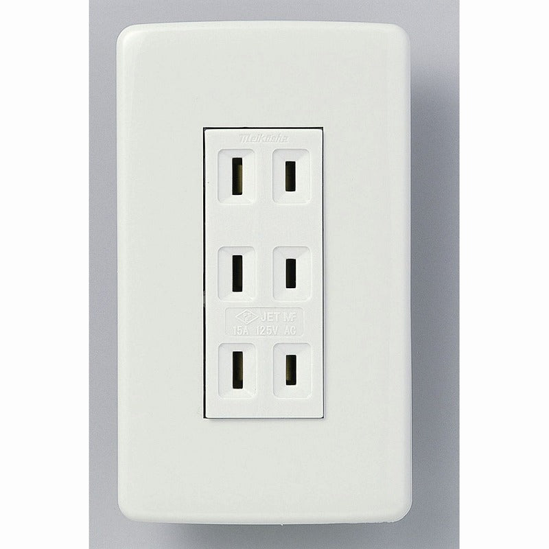 【メール便対応】朝日電器（ELPA）　エレガントセット 15A 125V 3口用　【品番：B-1952H】