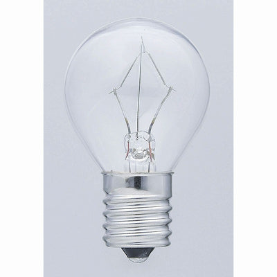 朝日電器（ELPA）　ミニクリプトン球 25W E17　クリア　【品番：G-102H（C）】