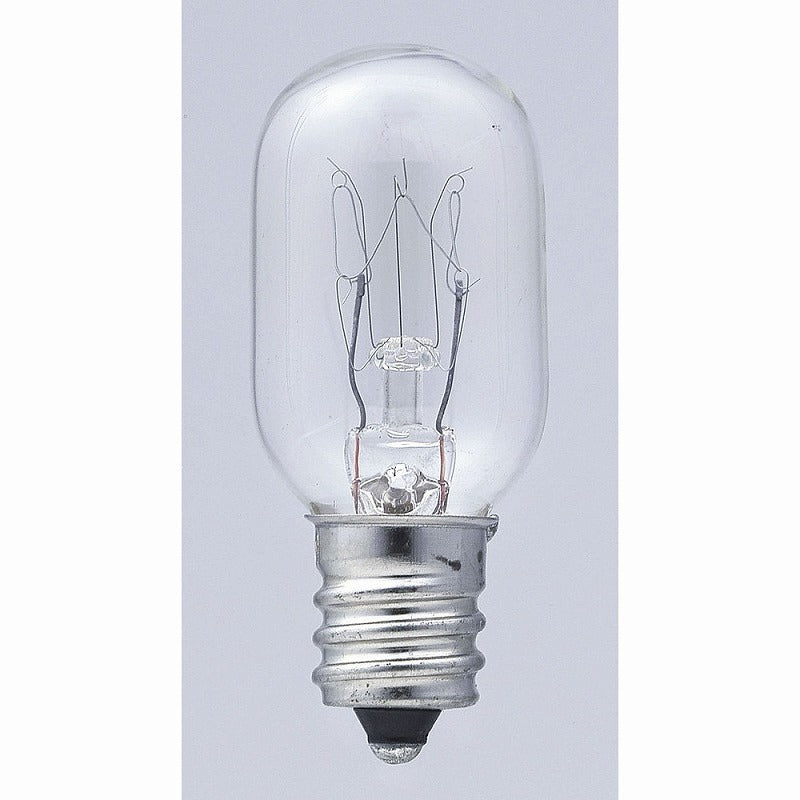 朝日電器（ELPA）　冷蔵庫庫内灯 15W E12　クリア　【品番：G-15H（C）】