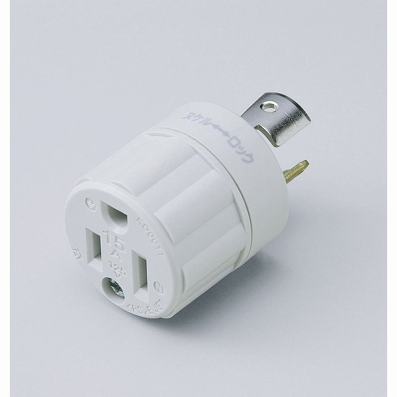 【在庫処分】朝日電器（ELPA）　接地変換アダプター　【品番：