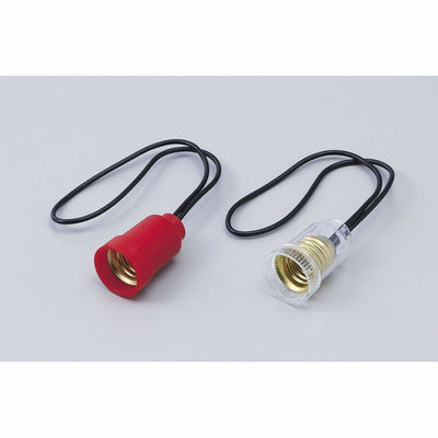 【メール便対応】朝日電器（ELPA）　豆球用ソケット リード線付　【品番：PP-01NH】