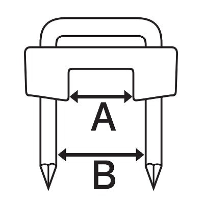 【メール便対応】朝日電器（ELPA）　5連型ステップル 3号　【品番：ST-3NH】