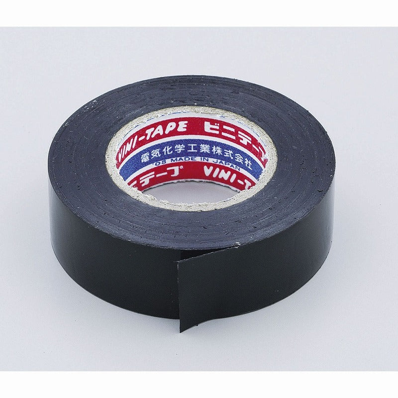 【メール便対応】朝日電器（ELPA）　ビニールテープ 10m　ブラック　【品番：PS-01NH（BK）】