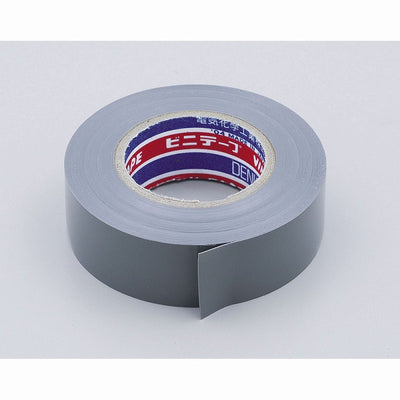 【メール便対応】朝日電器（ELPA）　ビニールテープ 10m　グレー　【品番：PS-01NH（GY）】