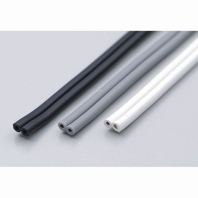 朝日電器（ELPA）　平形ビニールコード 10m　ホワイト　【品番：VFF-210H（W）】