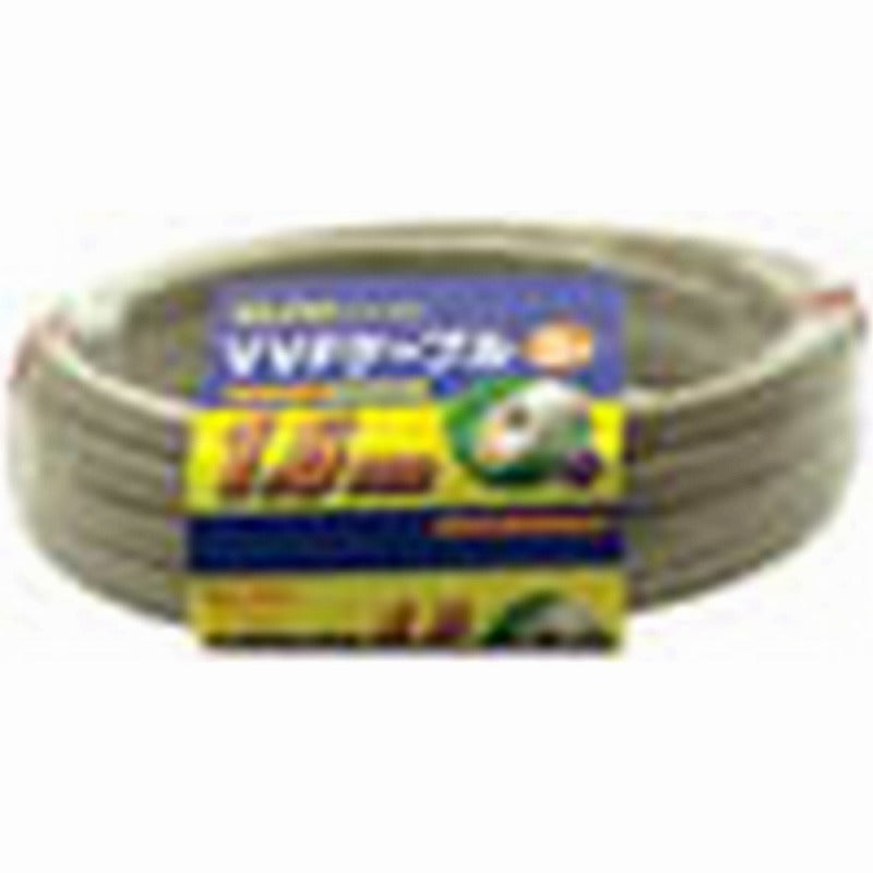 朝日電器（ELPA）　VVFケーブル 3m　【品番：VA-3AH】