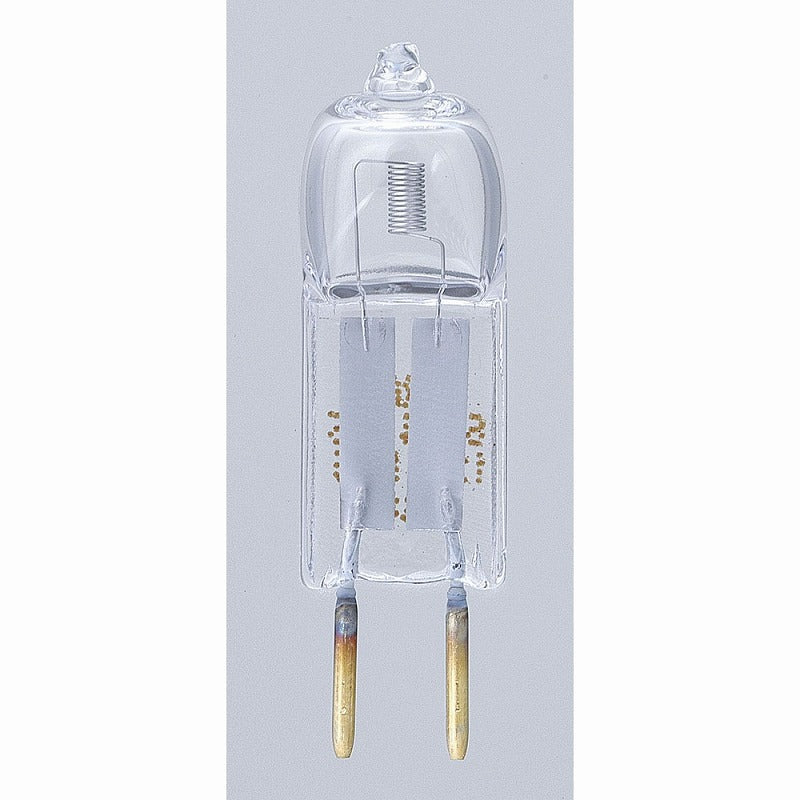 【メール便対応】朝日電器（ELPA）　ピン口金ハロゲン Jタイプ 50W GY6.35　クリア　【品番：G-118H】