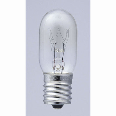 朝日電器（ELPA）　ミシン球 25W E17　クリア　【品番：G-125H】
