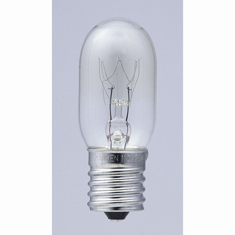 朝日電器（ELPA）　ミシン球 25W E17　クリア　【品番：G-125H】