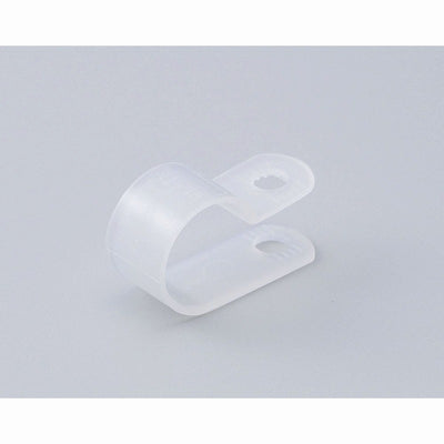 【メール便対応】朝日電器（ELPA）　ナイロンクランプ（ビス止めタイプ） 最大結束径10.7mm　クリア　【品番：PH-86NH】