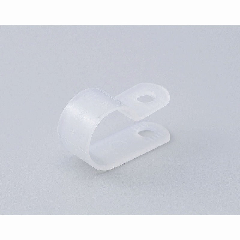 【メール便対応】朝日電器（ELPA）　ナイロンクランプ（ビス止めタイプ） 最大結束径10.7mm　クリア　【品番：PH-86NH】