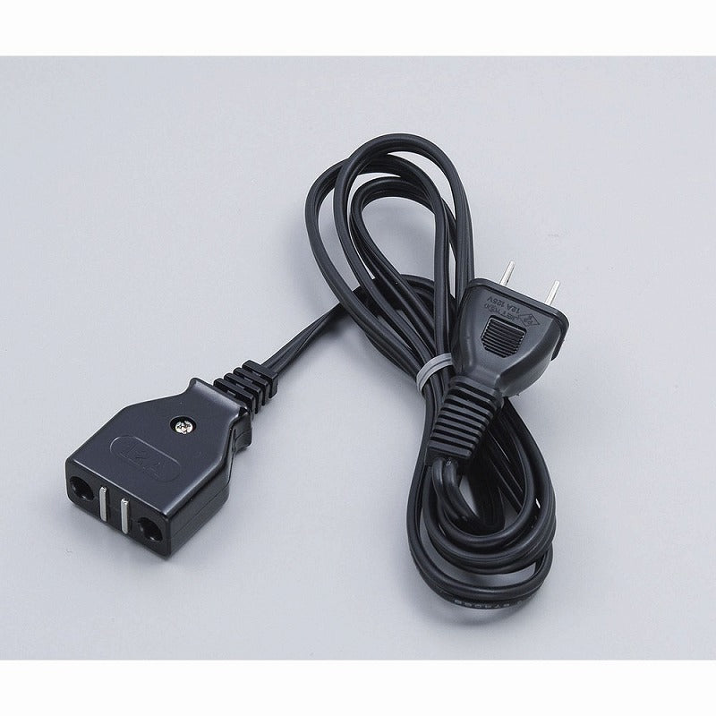 朝日電器（ELPA）　電気ポットコード 12A　ブラック　【品番：WP-M12B（BK）】