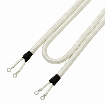 【メール便対応】朝日電器（ELPA）　吊下照明器具用丸打コード 2m　ホワイト　【品番：RF-2H（W）】