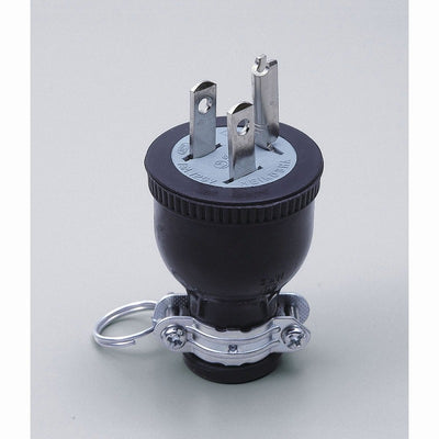 朝日電器（ELPA）　ゴムプラグ 15A 125V　【品番：A-161H】