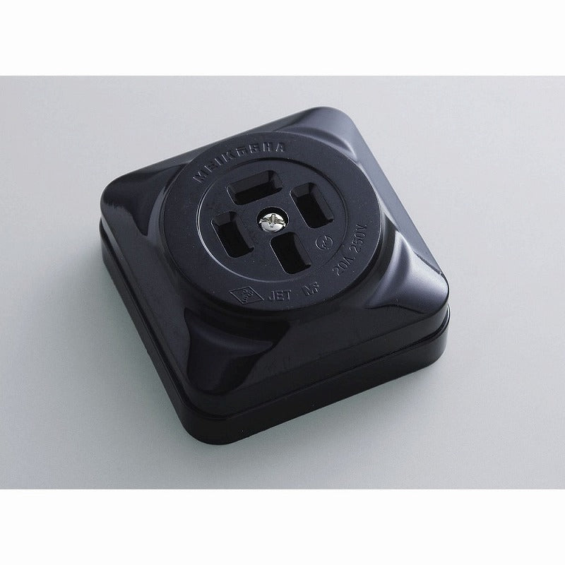 朝日電器（ELPA）　露出コンセント接地3P 20A 250V　【品番：AB-231BH】