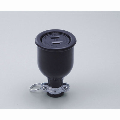 朝日電器（ELPA）　防水ゴムボディ 15A 125V　【品番：AG-12BH】