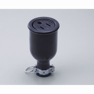 朝日電器（ELPA）　防水ゴムボディ 15A 125V　【品番：AG-121BH】