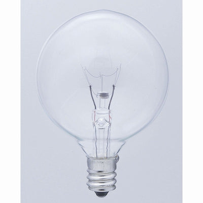 朝日電器（ELPA）　ミニボール球 10W E12　クリア　【品番：G-85H（C）】