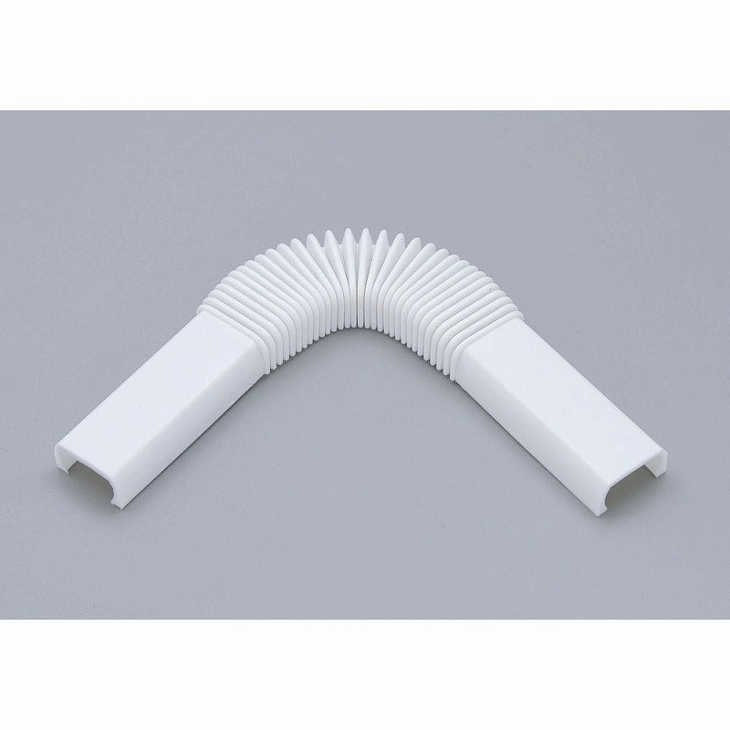 【メール便対応】朝日電器（ELPA）　ABSモール用1号モールフレキ　ホワイト　【品番：MJ-1H（W）】