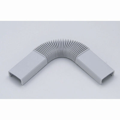 【メール便対応】朝日電器（ELPA）　ABSモール用3号モールフレキ　グレー　【品番：MJ-3H（GY）】