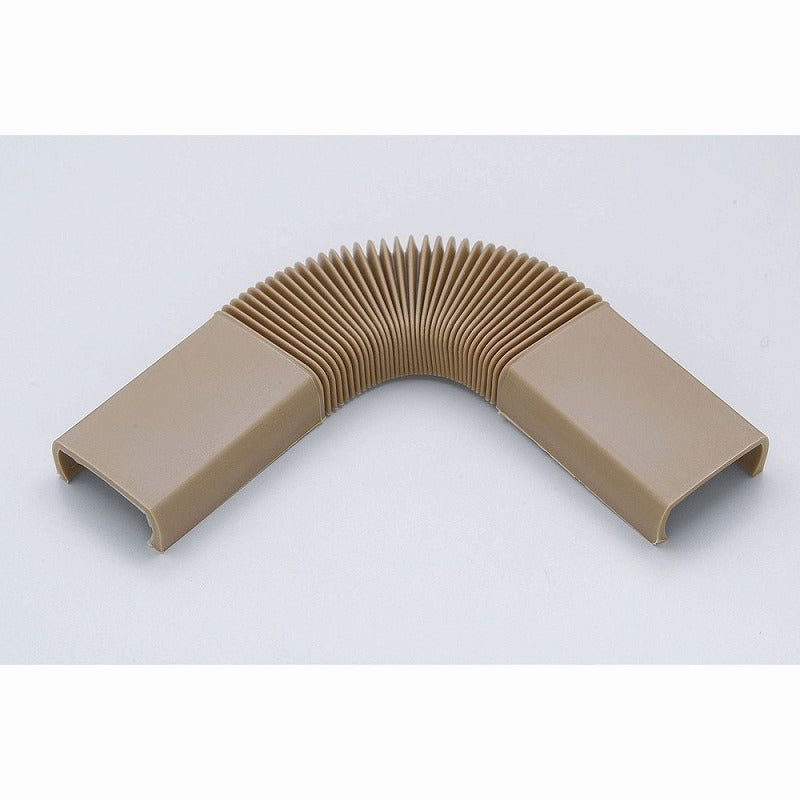 【メール便対応】朝日電器（ELPA）　ABSモール用1号モールフレキ　ブラウン　【品番：MJ-1H（BR）】