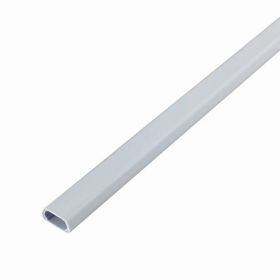 朝日電器（ELPA）　壁用ABSモール（ヘッダー仕様） 2号 30cm 3本入　ホワイト　【品番：M-330H（W）】