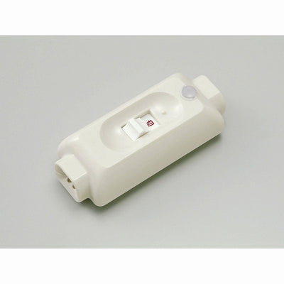 【メール便対応】朝日電器（ELPA）　ランプ付中間スイッチ　ホワイト　【品番：A-66LH（W）】