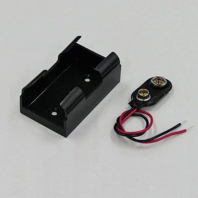 【メール便対応】朝日電器（ELPA）　電池ボックス 006P形×1本用　【品番：PP-006NH】