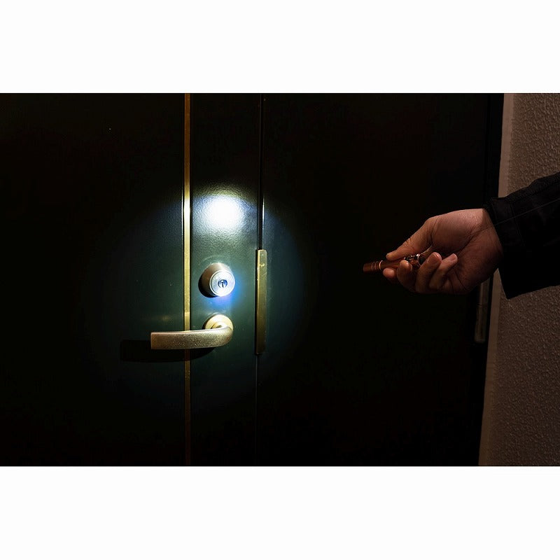 【メール便対応】朝日電器（ELPA）　LEDキーライト　ピンク　【品番：DOP-790（PK）】