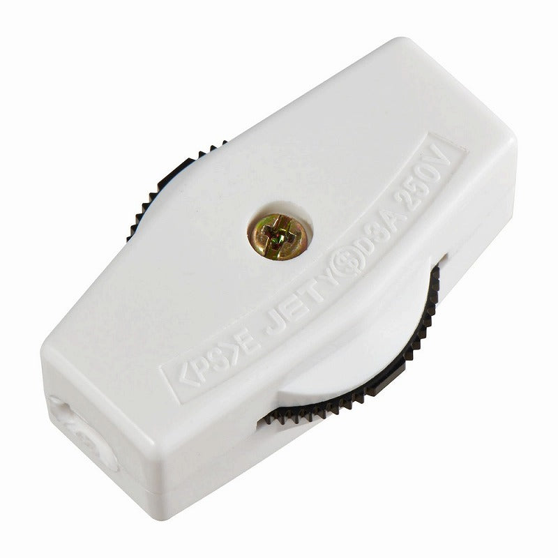 【メール便対応】朝日電器（ELPA）　ロータリー式3A中間スイッチ　【品番：A-67NH】