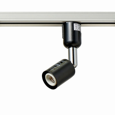 朝日電器（ELPA）　ライティングバー スポットライト（電球なし） E17　ブラック　【品番：LRS-BNE17C（BK）】