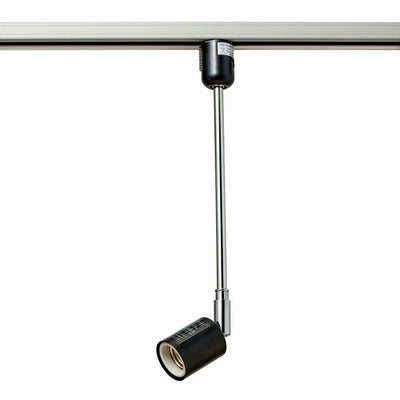 朝日電器（ELPA）　ライティングバー スポットライト（電球なし） E26　ブラック　【品番：LRS-BLNE26C（BK）】