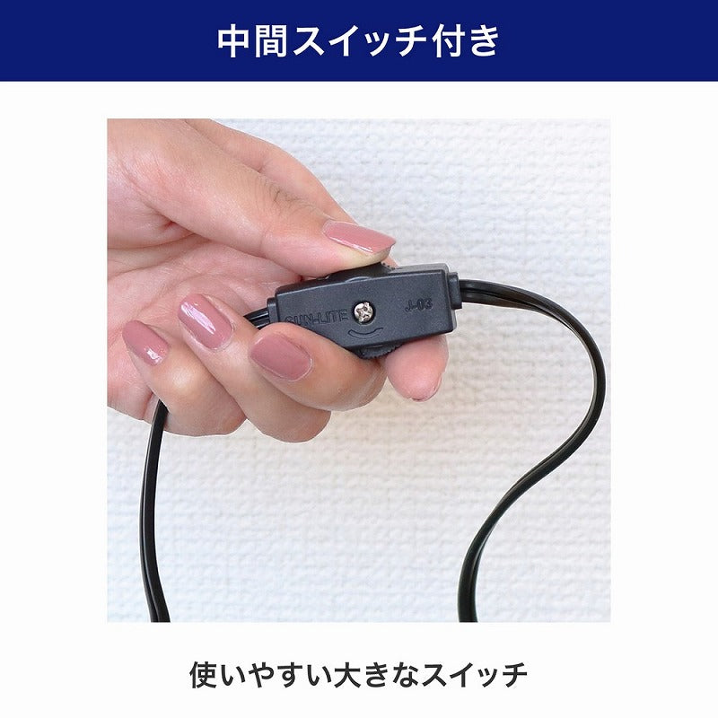 朝日電器（ELPA）　クリップライト（電球なし）　シルバー　【品番：SPOT-BLNER40C（SL）】