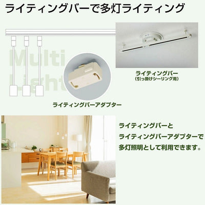 朝日電器（ELPA）　ペンダントソケット 1灯用 E26　ナチュラル　【品番：PD-WE26N】