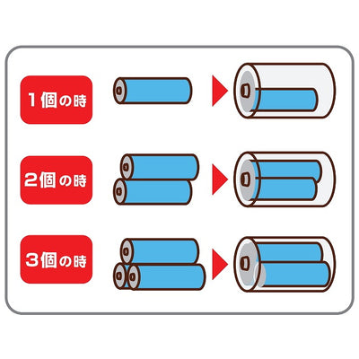 朝日電器（ELPA）　電池アダプター　【品番：ADA-031】