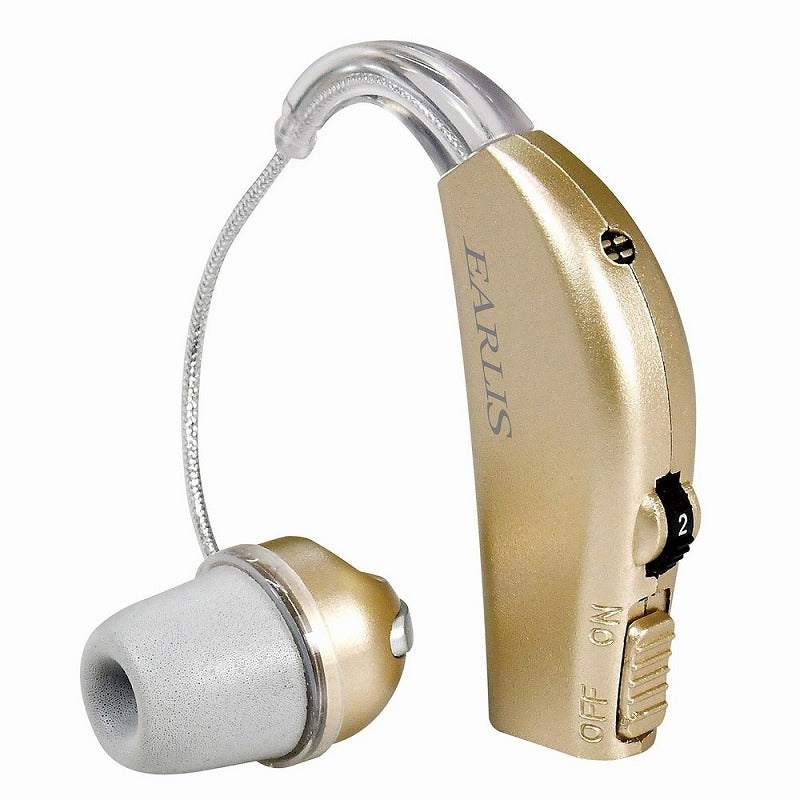 朝日電器（ELPA）　充電式 耳掛集音器 イヤリスチャージ　【品番：AS-M001】