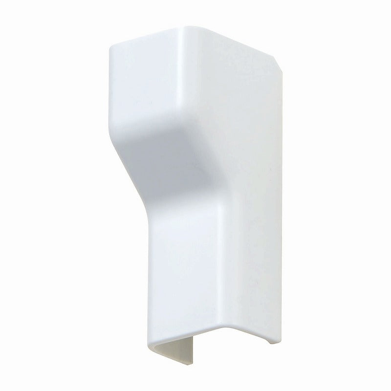 【メール便対応】朝日電器（ELPA）　ABSモール用1号トップ　ホワイト　【品番：MTP-1H（W）】