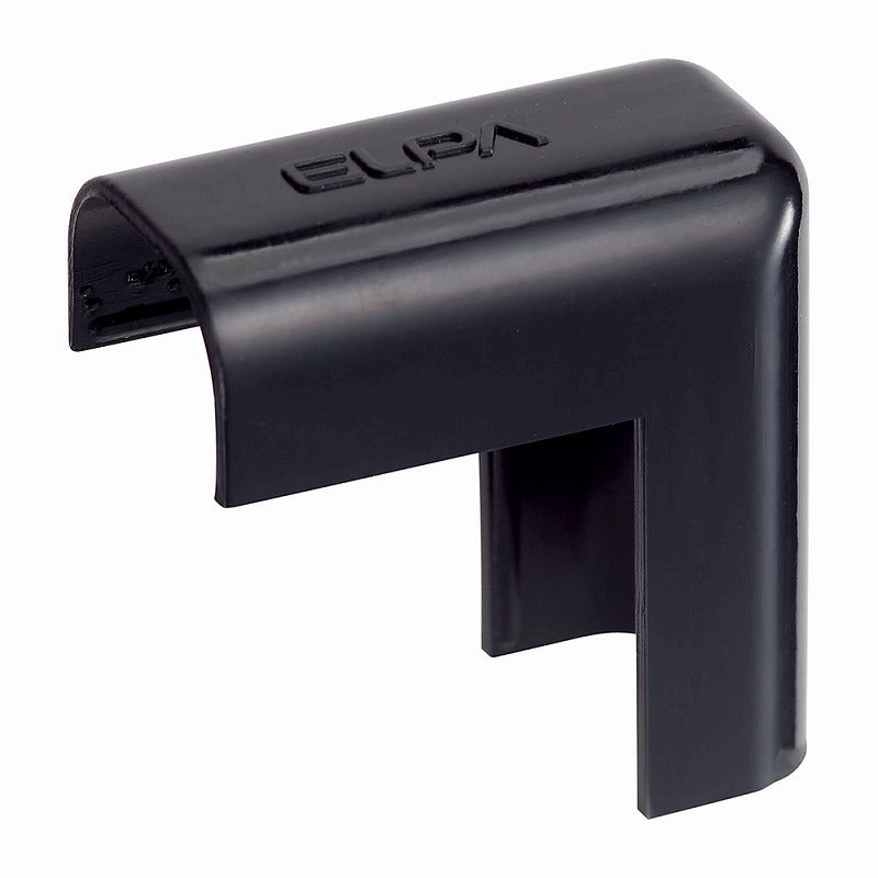 【メール便対応】朝日電器（ELPA）　ABSモール用1号デズミ　ブラック　【品番：MD-1H（BK）】