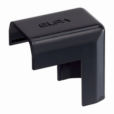 【メール便対応】朝日電器（ELPA）　ABSモール用2号デズミ　ブラック　【品番：MD-2H（BK）】