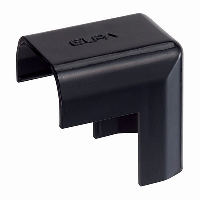 【メール便対応】朝日電器（ELPA）　ABSモール用3号デズミ　ブラック　【品番：MD-3H（BK）】