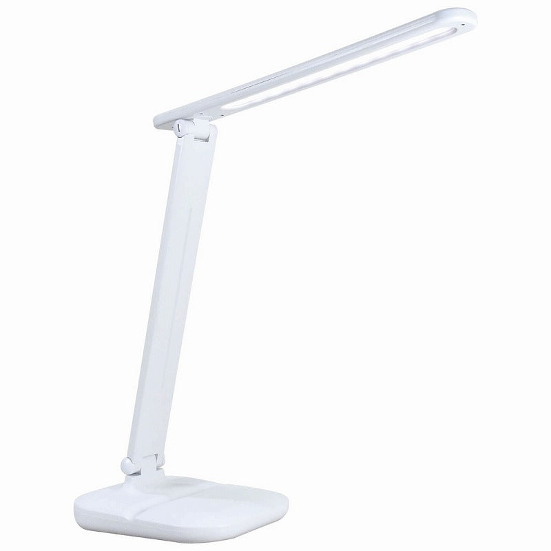 朝日電器（ELPA）　LEDデスクライト　【品番：AS-LED09（W）】