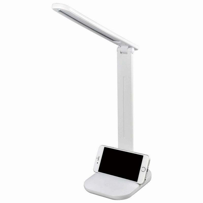 朝日電器（ELPA）　LEDデスクライト　【品番：AS-LED09（W）】