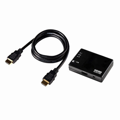 【在庫処分】朝日電器（ELPA）　HDMIセレクター　【品番：ASL-HD302C】