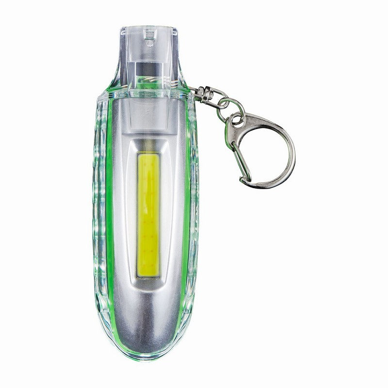 朝日電器（ELPA）　ホイッスル付LEDライト　【品番：AWL-101（G）】