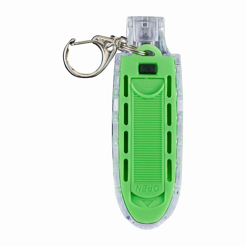 朝日電器（ELPA）　ホイッスル付LEDライト　【品番：AWL-101（G）】
