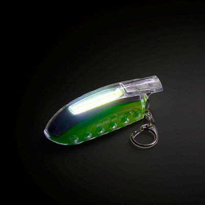朝日電器（ELPA）　ホイッスル付LEDライト　【品番：AWL-101（G）】